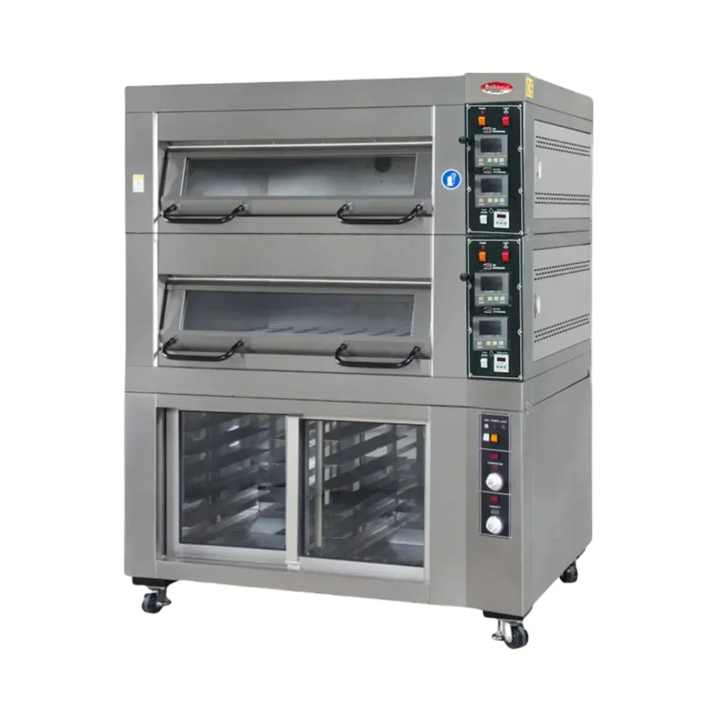 BakeMax 47" One Deck Electric Oven, Accommodates (1) 18" X 26" Pan, 220/60/3 - BMSD001