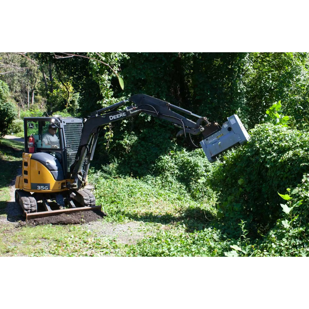 Baumalight MX330 Brush Mulcher for Mini Excavators - BML-MX330-A450-EWC1.5-6-B