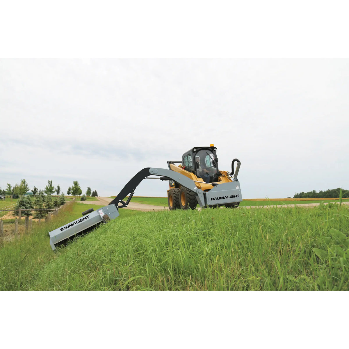 Baumalight SWA560 Boom Mower for Skid Steers – BML-SWA560-D510-F2-JS4
