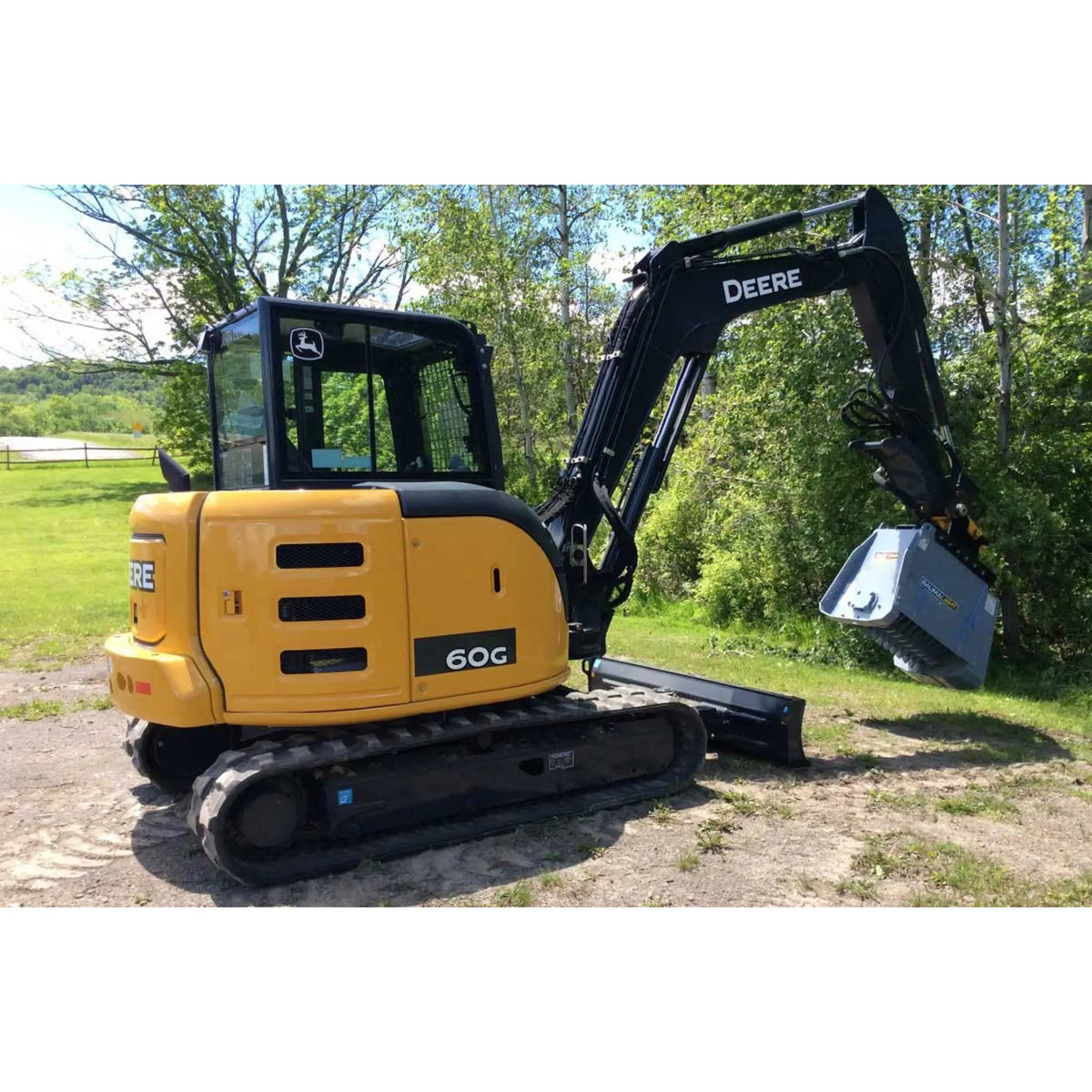 Baumalight MX530 Brush Mulcher, 4-12 Ton Excavators - BML-MX530-A450-EWC1.5-6-B