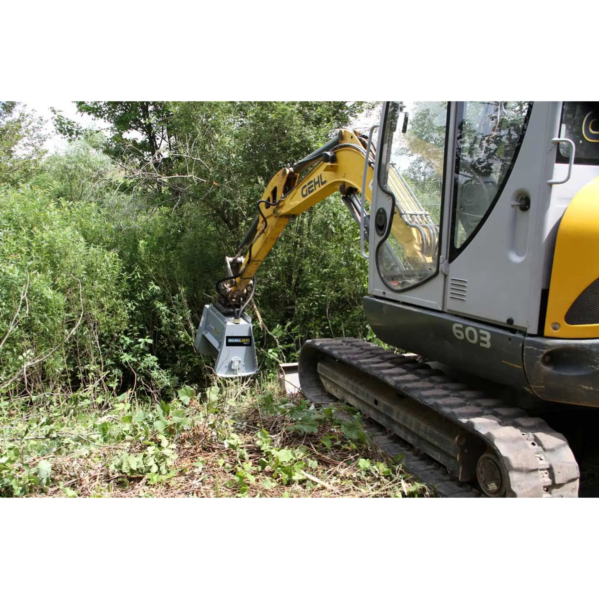 Baumalight MX530 Brush Mulcher, 4-12 Ton Excavators - BML-MX530-A450-EWC1.5-6-B