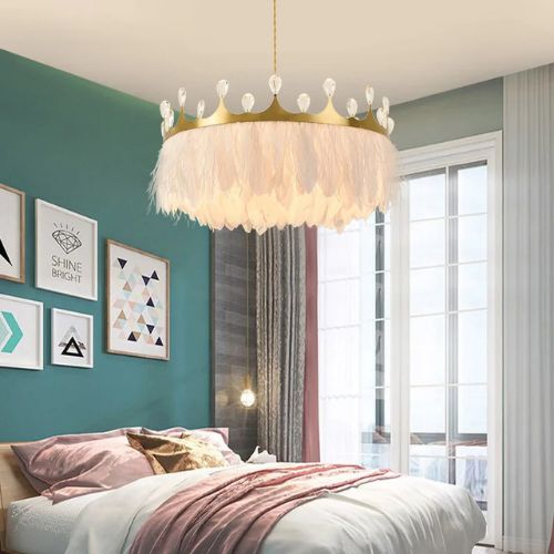 Nordic Feather Pendant Light