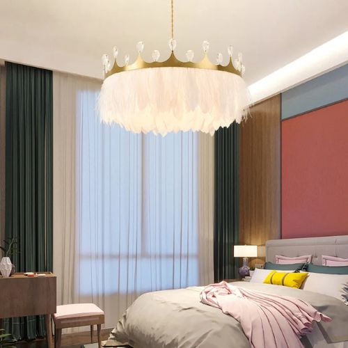 Nordic Feather Pendant Light