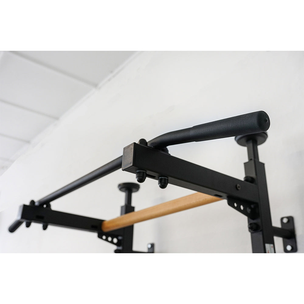 BenchK Steel Swedish Ladder (Floor-to-Ceiling) Black
