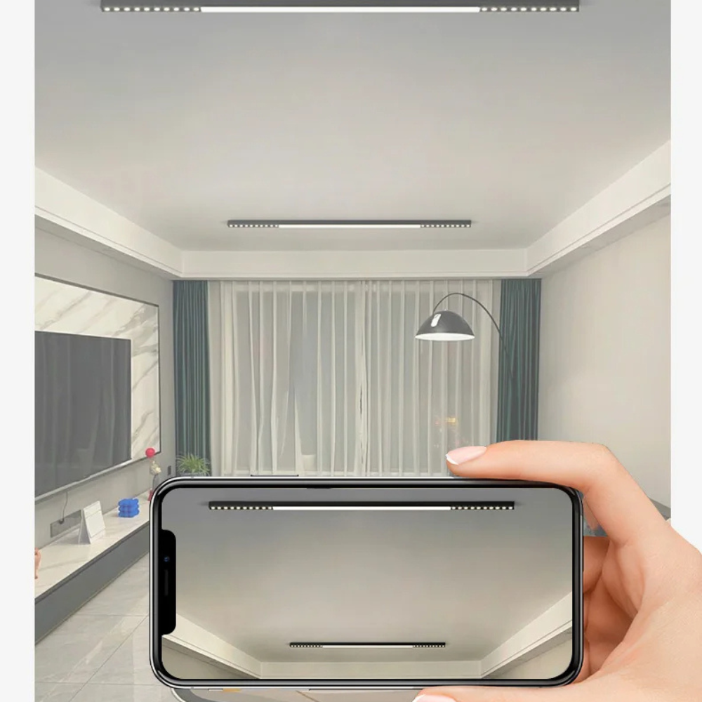 Modern Long Strip Beam Ceiling Lamp
