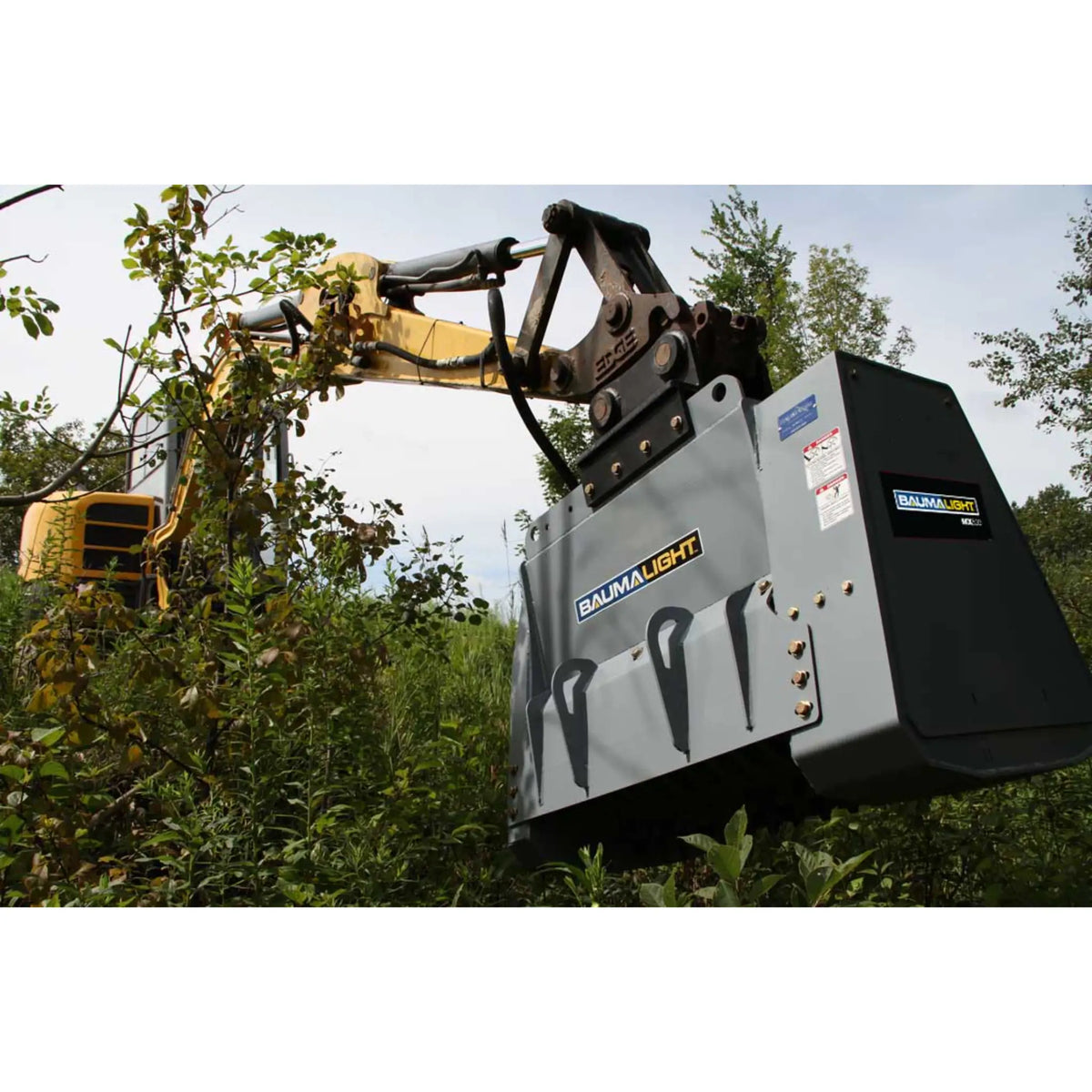 Baumalight MX530 Brush Mulcher, 4-12 Ton Excavators - BML-MX530-A450-EWC1.5-6-B