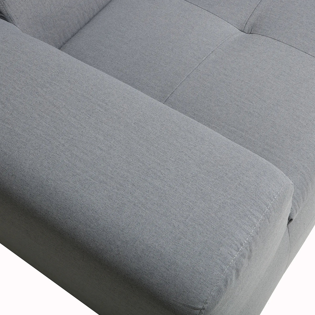 Deko Living 2 Piece Seating Gray Compressed Foam Sectional Sofa  - CIF50017SET
