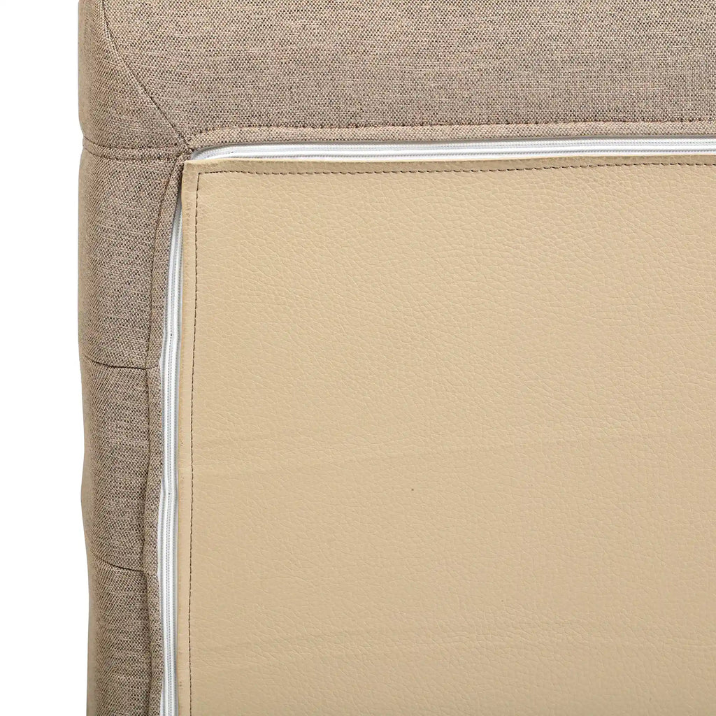 Deko Living 2 Piece Seating Brown Compressed Foam Sectional Sofa  - CIF50117SET