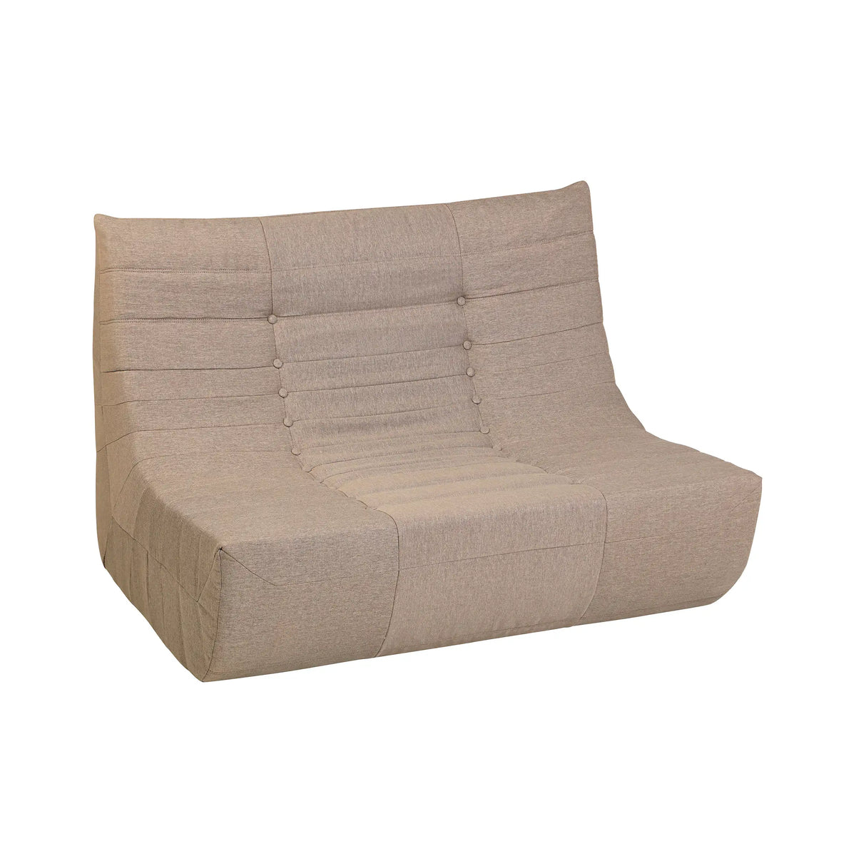 Deko Living Brown Compressed Foam Sofa  - CIF50119SOF