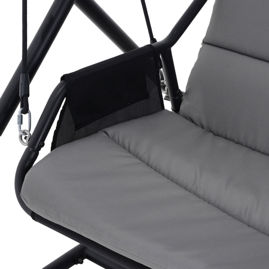 Deko Living Outdoor Patio Swing Chair with Canopy  - COP20204