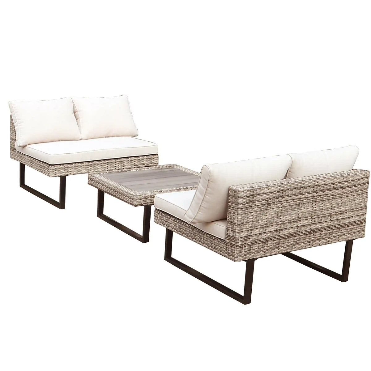 Deko Living Outdoor Corner Patio Sectional & Tables  - COP30008