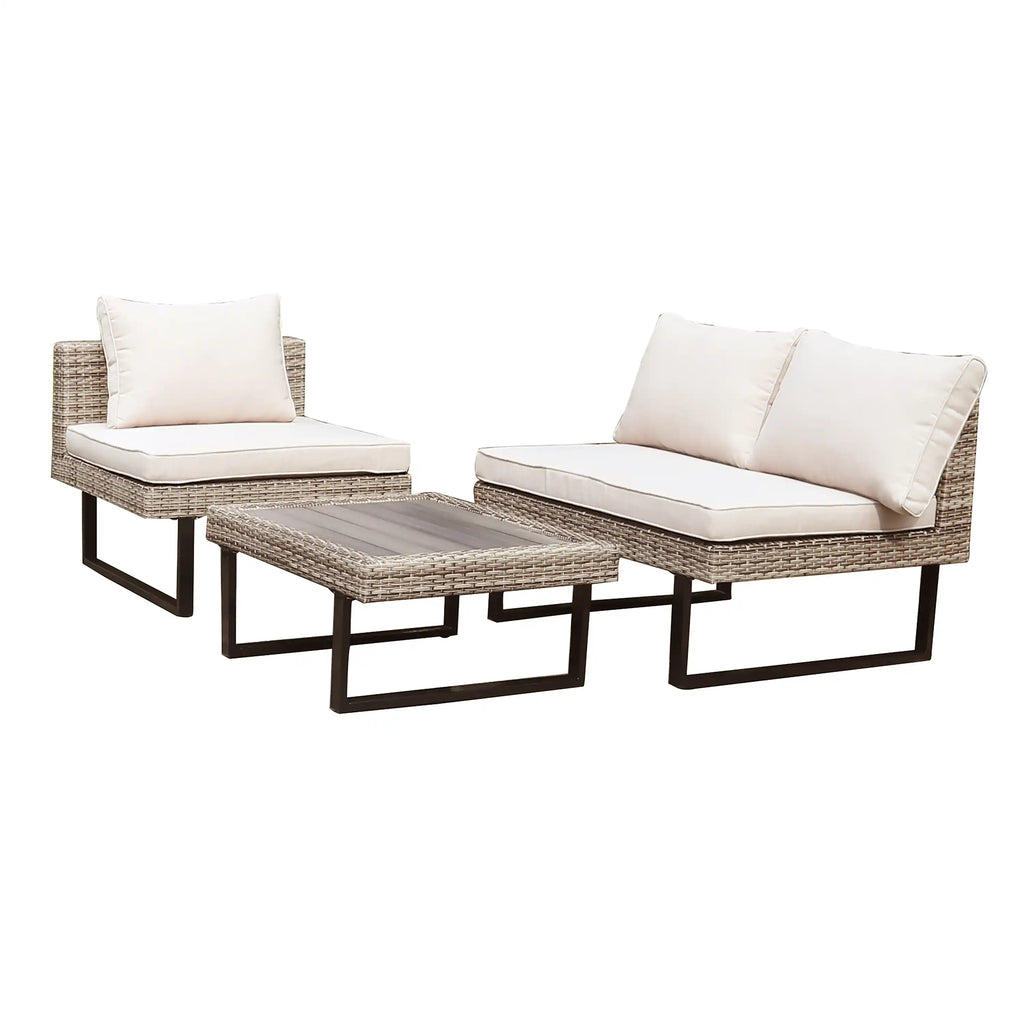 Deko Living Outdoor Corner Patio Sectional & Tables  - COP30008