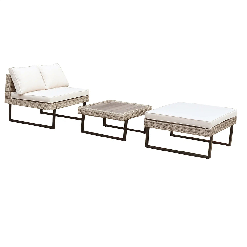 Deko Living Outdoor Corner Patio Sectional & Tables  - COP30008