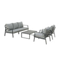 Deko Living Outdoor 5-Person Patio Set & Coffee Table  - COP30009