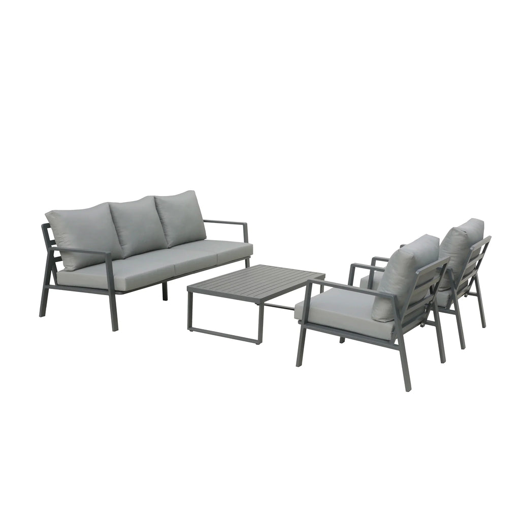 Deko Living Outdoor 5-Person Patio Set & Coffee Table  - COP30009