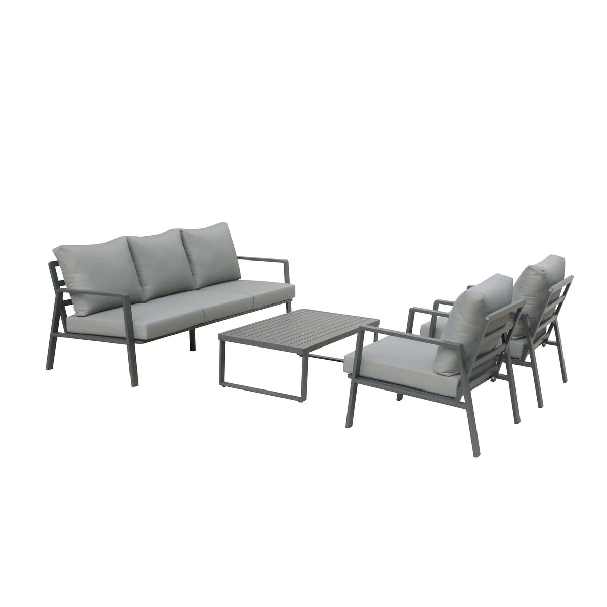 Deko Living Outdoor 5-Person Patio Set & Coffee Table  - COP30009