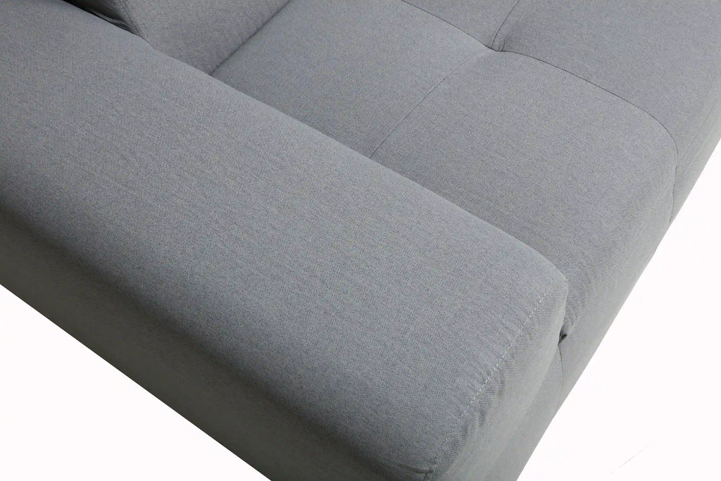 Deko Living 2 Piece Seating Gray Outdoor Compressed Foam Sectional Sofas  - COP30017SET