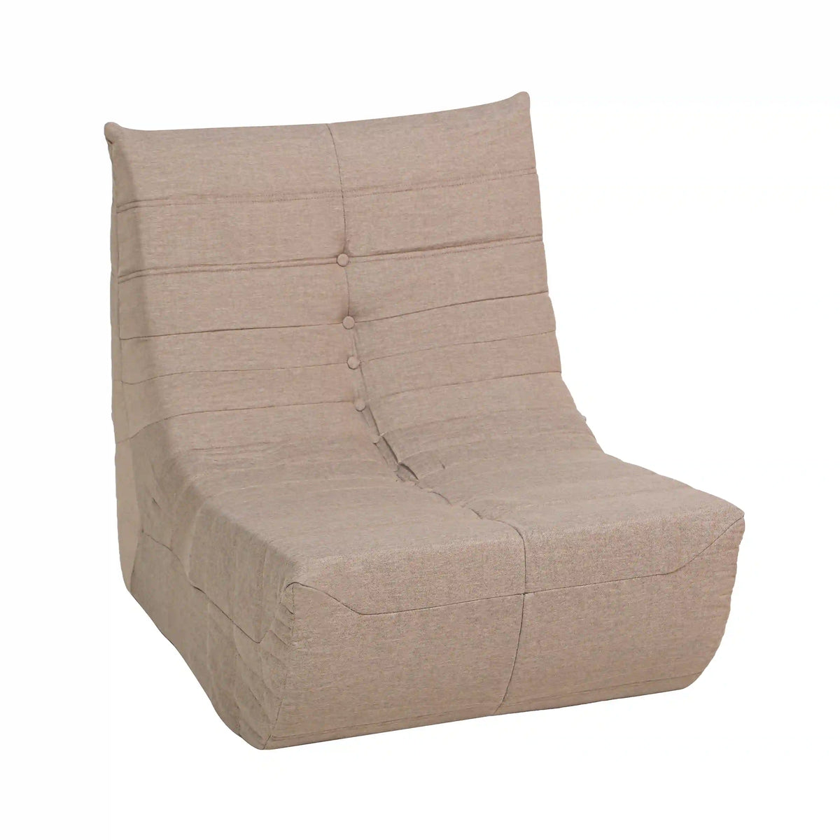Deko Living 5 Piece Brown Outdoor Compressed Foam Loveseat Sofa Chairs and Table Set  - COP30119
