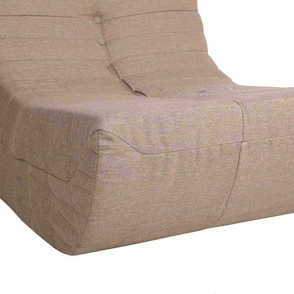Deko Living Brown Outdoor Compressed Foam Sofa  - COP30119SOF