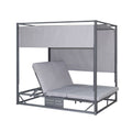 Deko Living Outdoor Gray Rectangular Patio Daybed  - COP30504DGRY