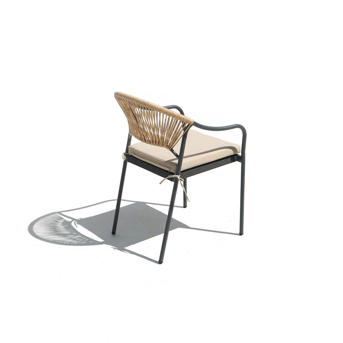 Deko Living 6 Piece Seating Yellow Outdoor Patio Dining Chairs and Table Set  - COP30703