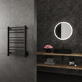 Paris Mirror Cronos Wall Mounted Electric Towel Warmer in Black - CRONBLK10