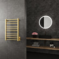 Paris Mirror Cronos Wall Mounted Electric Towel Warmer in Gold - CRONGLD10
