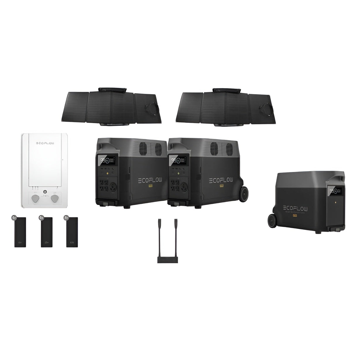 EcoFlow Smart Ecosystem: Special Bundle - 2xDELTAPro-160W-US_DELTAProPR-US_DELTAProBC-US-RM