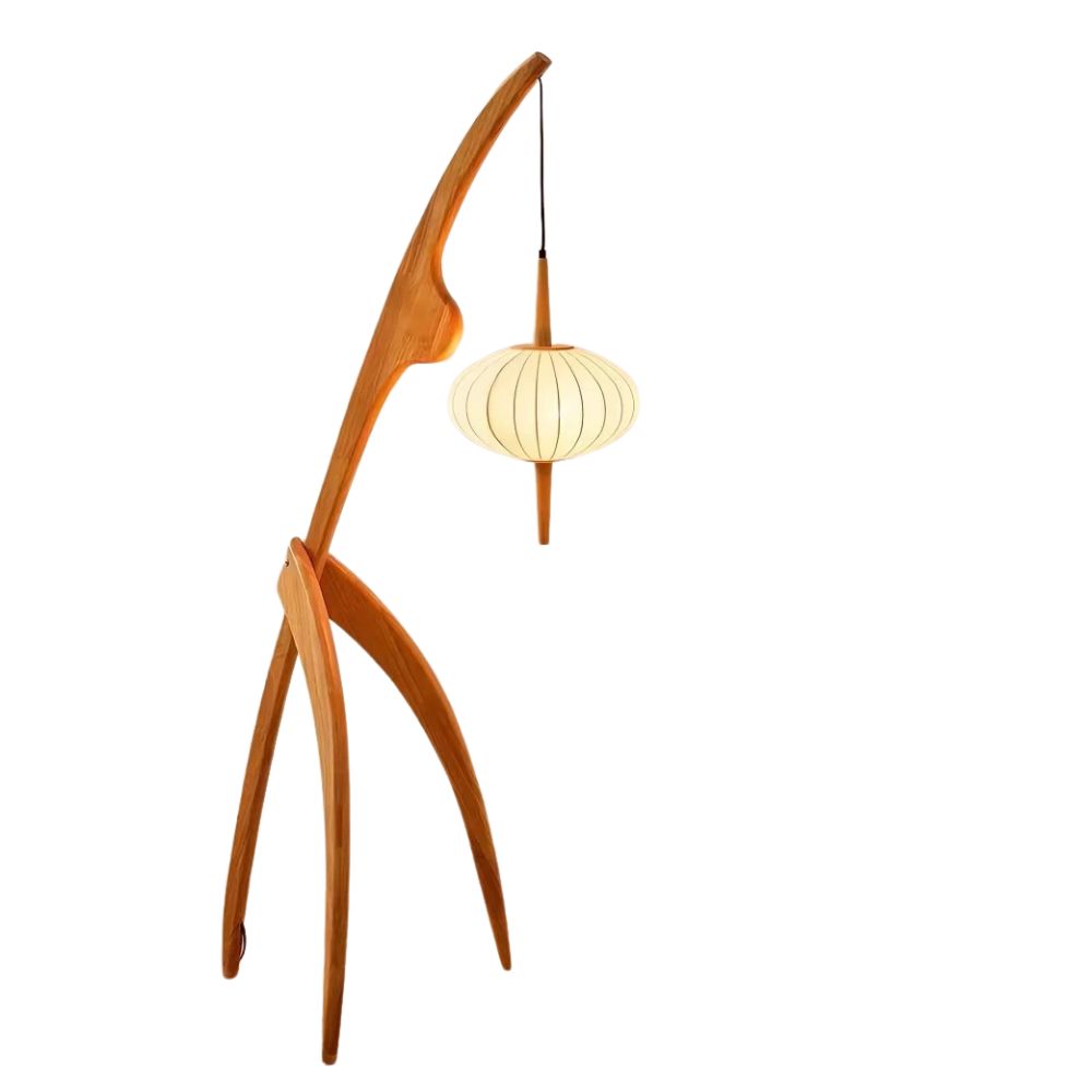 Chinese Style Solid Wood Lamp
