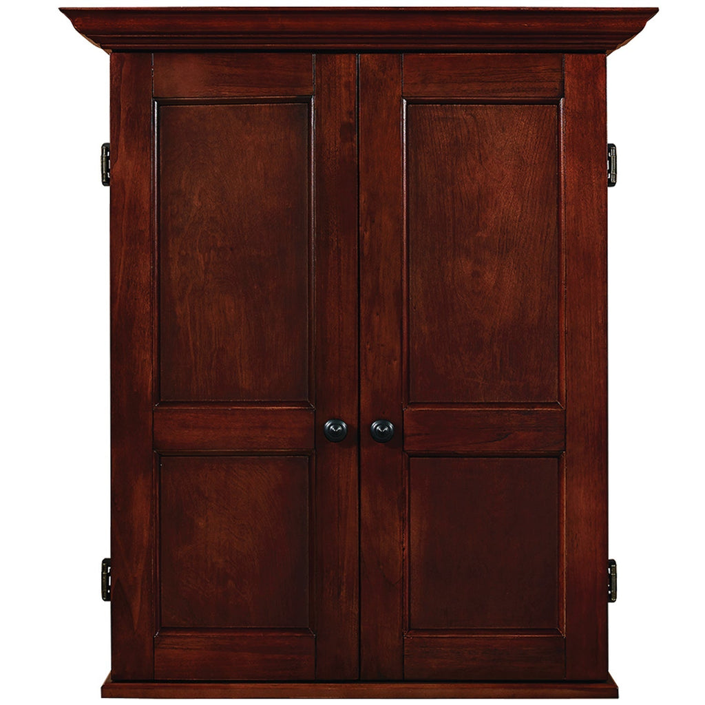 RAM Game Room Dartboard Cabinet Square - English Tudor DCAB3 ET