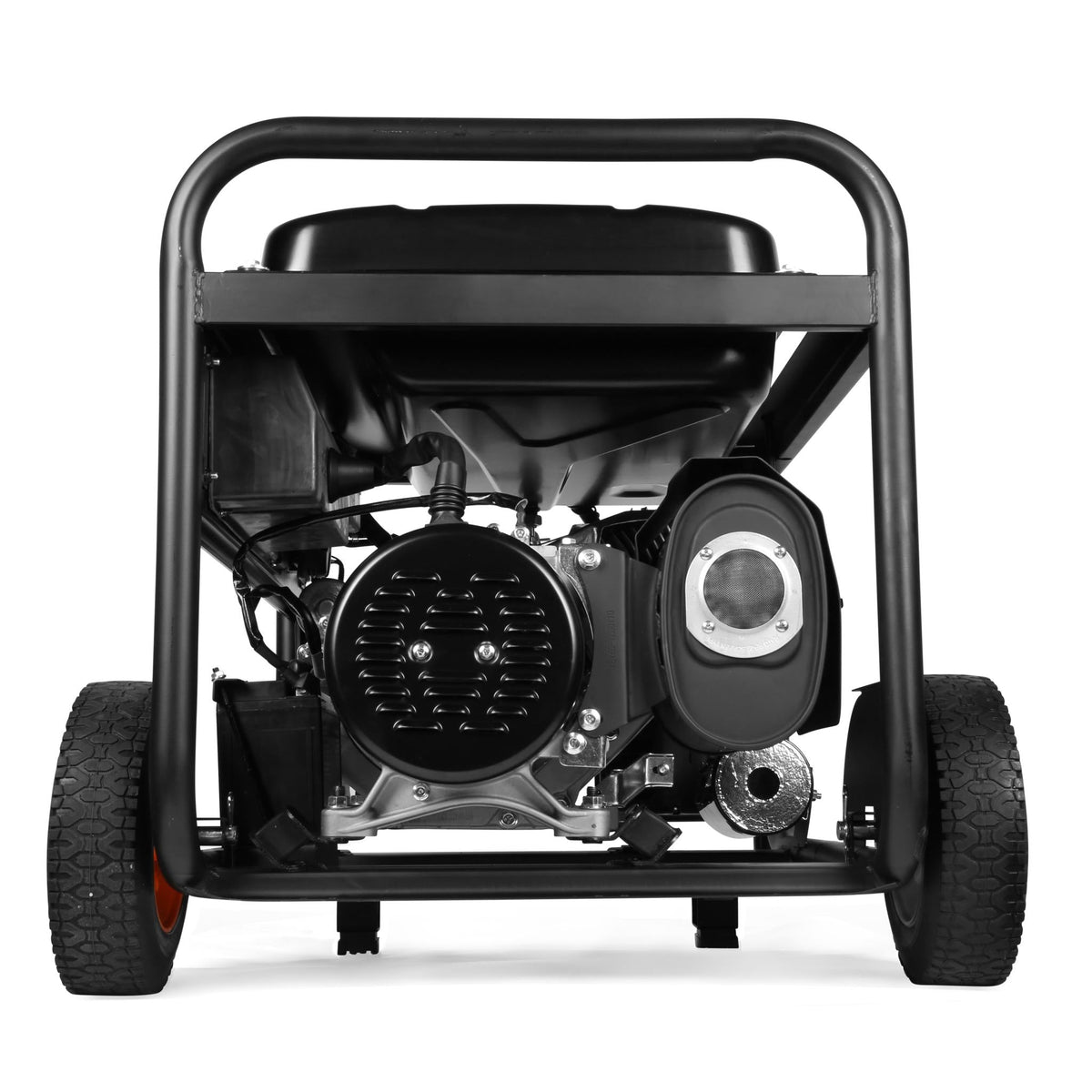 WEN DF1200X 12000-Watt 120-Volt/240-Volt Dual Fuel Transfer-Switch Ready Electric Start Portable Generator with Wheel Kit and CO Shutdown Sensor - DF1200X