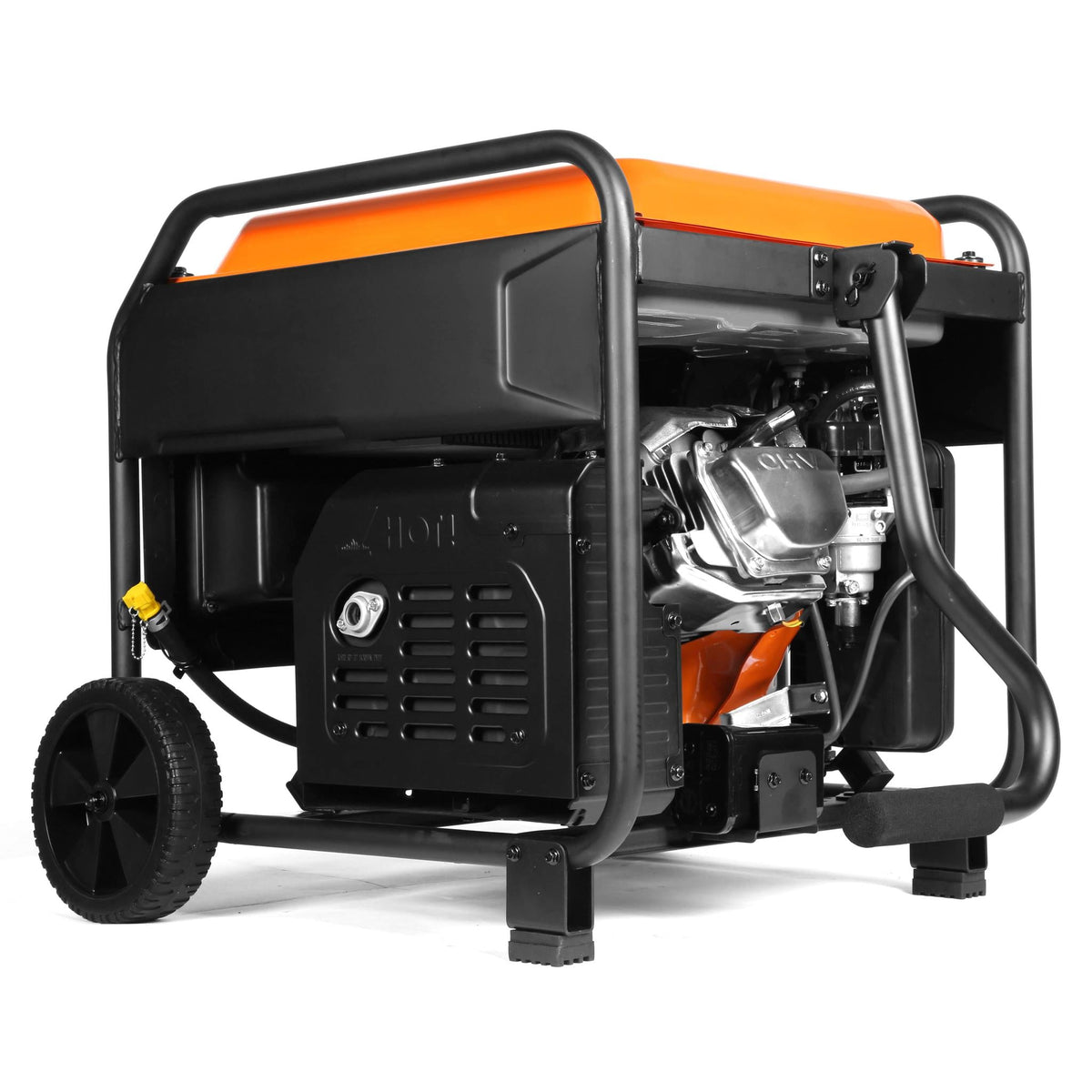 WEN DF875iX 8750-Watt RV and Transfer-Switch-Ready 120V/240V Dual Fuel Open Frame Inverter Generator with Remote Electric Start and CO Shutdown Sensor -DF875iX