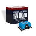 Dakota Lithium 12v 100Ah Battery Plus Victron Orion Smart DC-DC charger