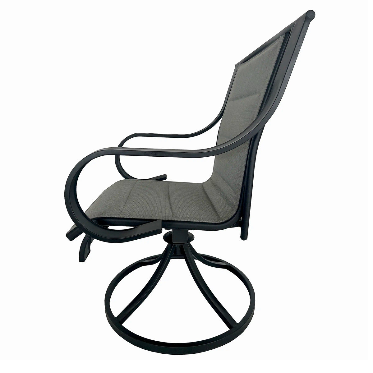 Deko Living 4 Piece Seating Outdoor Patio Dining Table and Swivel Chairs Set  - COP30705
