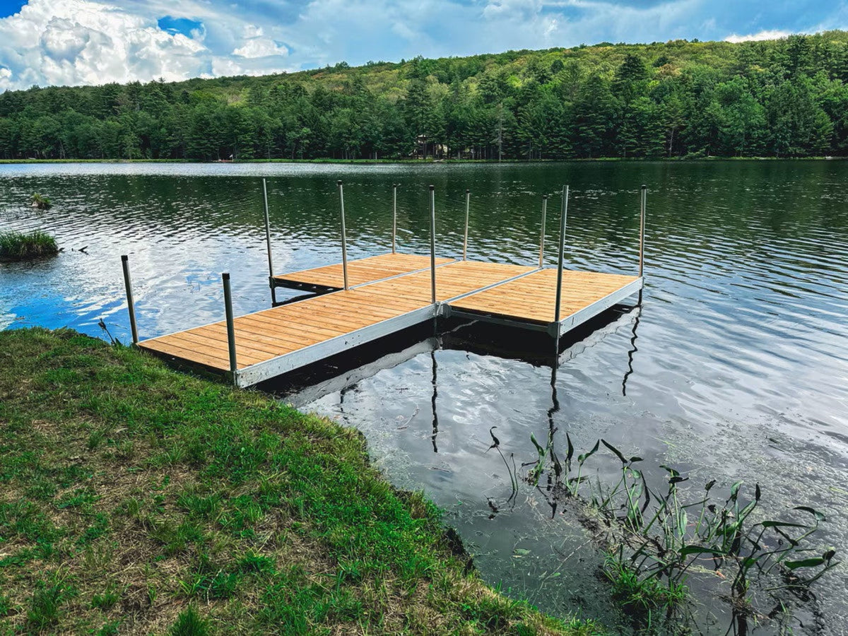 MotoAlliance Aluminum Dock Frame 8' x 4' New - DOCK_8X4