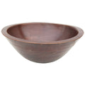 Eden Bath Double Wall Copper Sink With Hammered Exterior - EB_C005AD