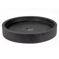 Eden Bath Low Round Vessel Sink - Lava Stone - EB_S045LS-H