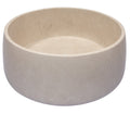 Rounded Vessel Sink in Beige Marble - EB_S057NB-H