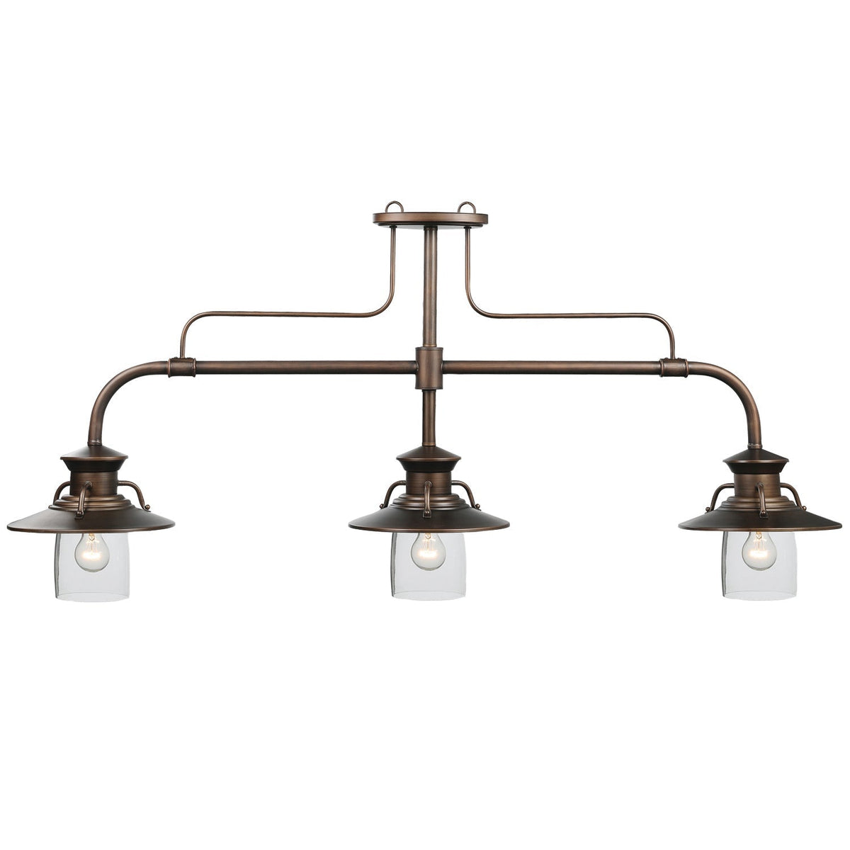 RAM Game Room Edison - 60" 3LT Billiard Light EDI-B60