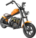 Hyper Gogo Challenger 12 Plus Electric Kids Motorcycle Bluetooth Speaker 21.9V 160W 10 MPH 7.5 Miles EL-MB07P New - EL-MB07P-ORANGE