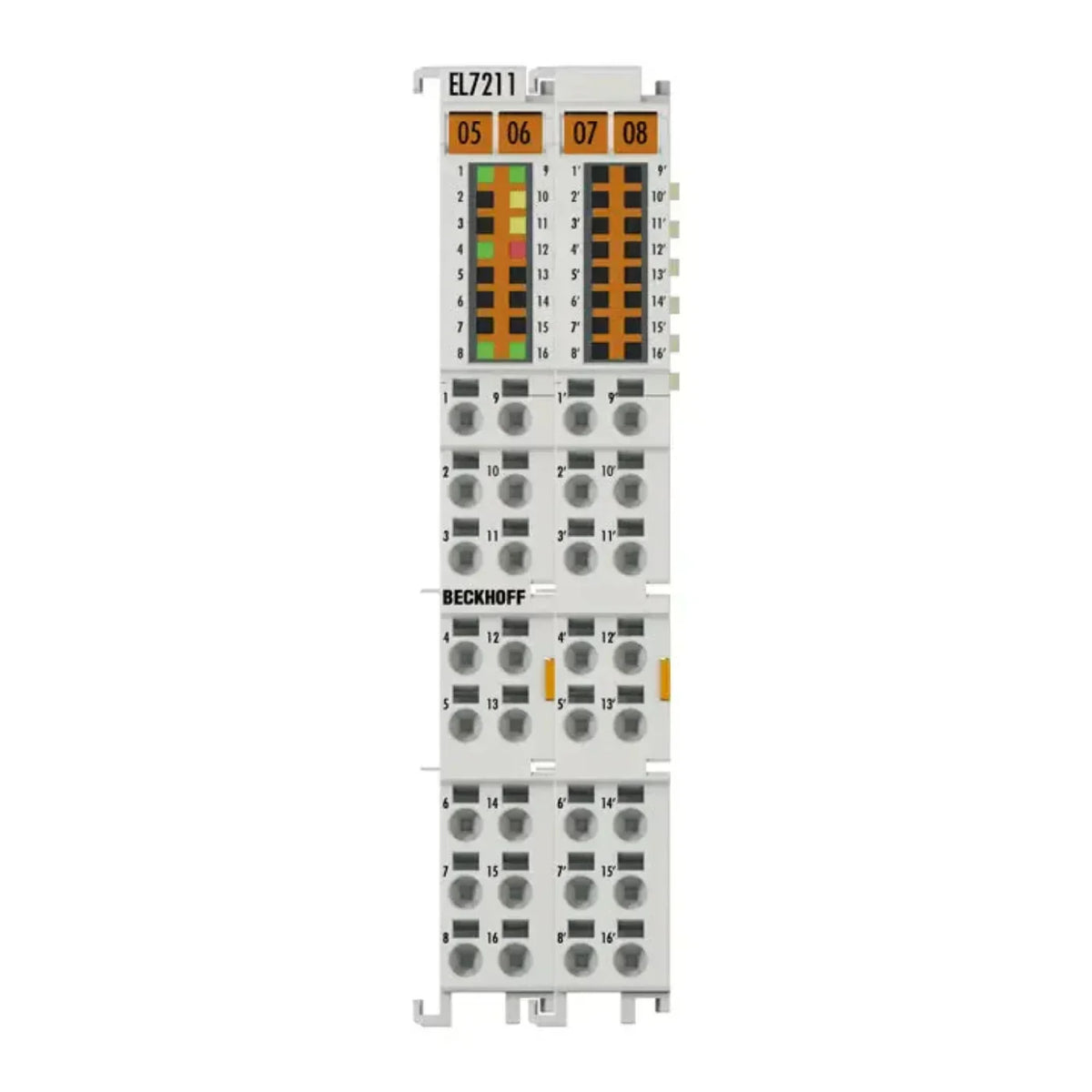 BECKHOFF EtherCAT Terminal, 1-channel Motion Interface, Servomotor, 48 V DC, 4.5 A, Resolver - EL7211