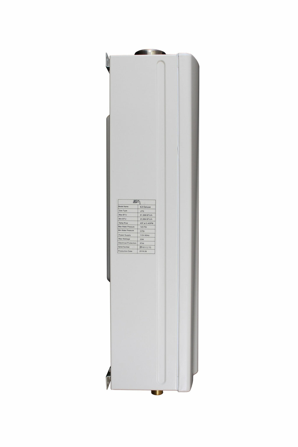 EZ Tankless EZDELUXENG 4.4 GPM 87500 BTU Natural Gas Indoor Tankless Water Heater with Vent Kit New