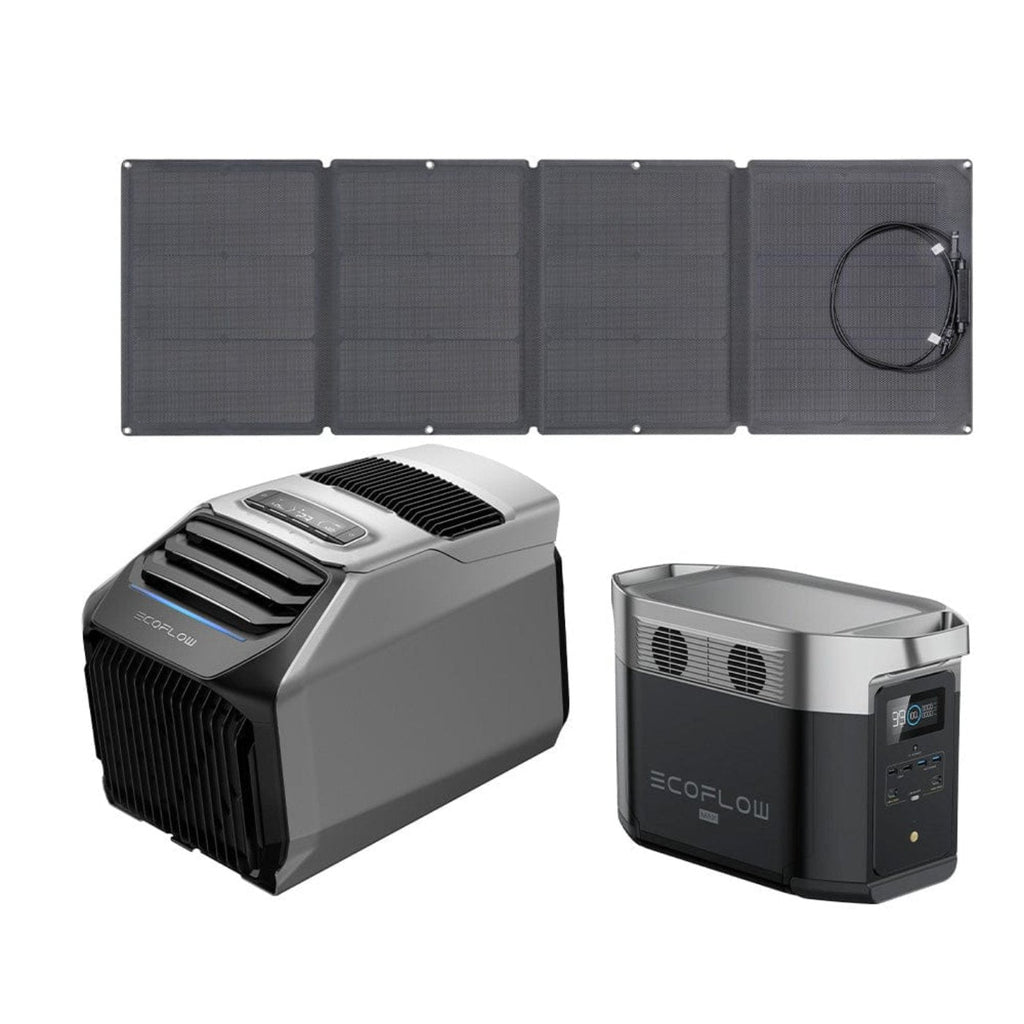 EcoFlow Wave 2 + Delta Max 1600 + 110w Solar Panel - ZYDKT210-US-DELTAMax1600-US-1xEFSOLAR110N