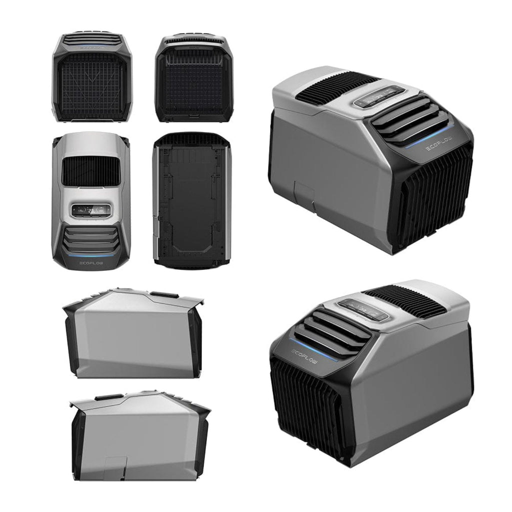 EcoFlow WAVE 2 Portable AC + DELTA Max 1600 + 400W Portable Solar Panel - ZYDKT210-US-DELTAMax1600-US-1xSOLAR400W