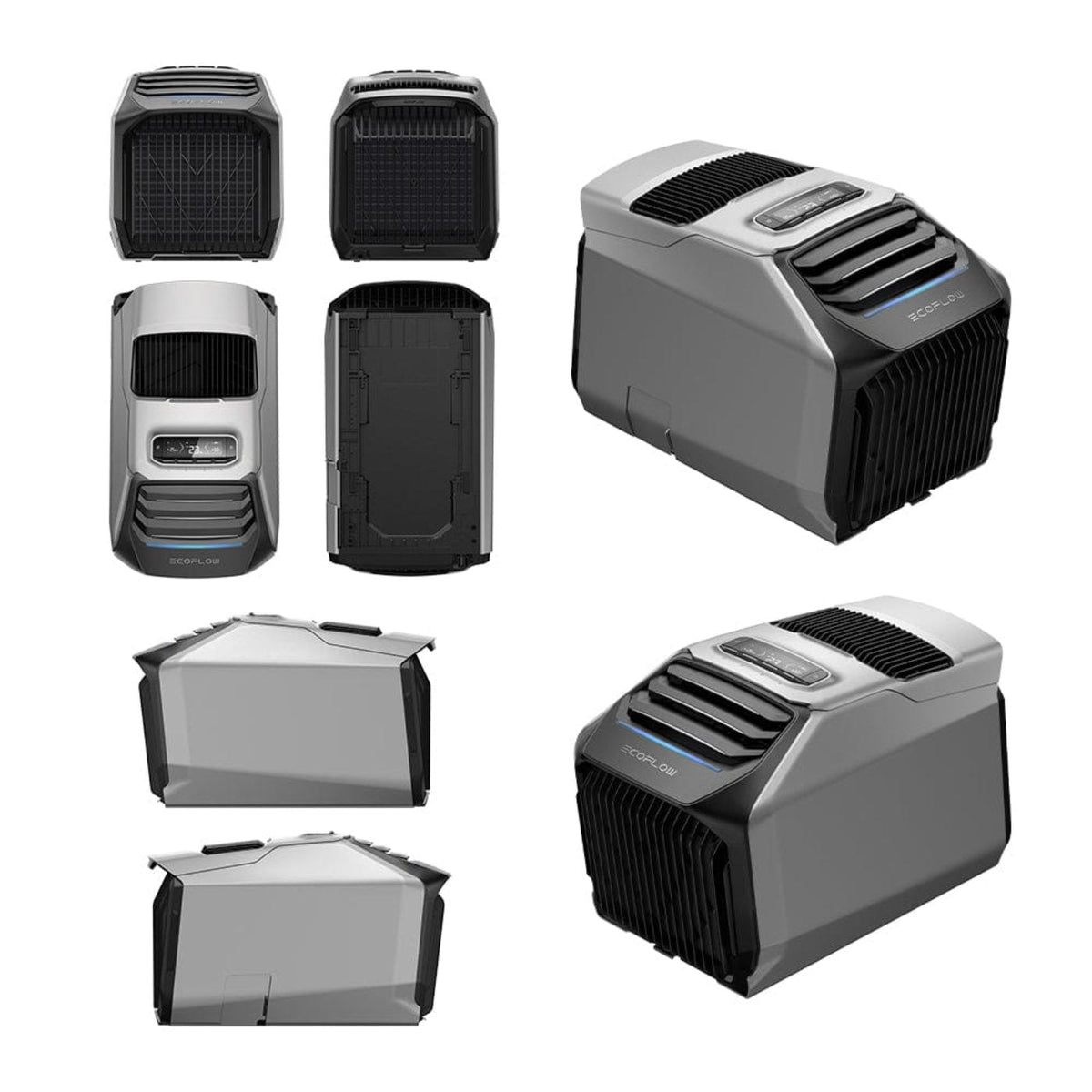 EcoFlow WAVE 2 Portable AC + DELTA Max 1600 + 400W Portable Solar Panel - ZYDKT210-US-DELTAMax1600-US-1xSOLAR400W