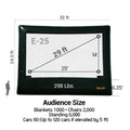 Open Air Cinema Elite Outdoor Movie Screen Kit - E-25