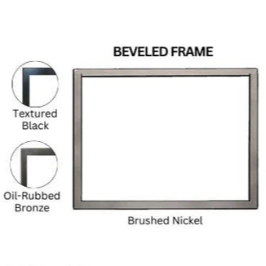 Forged Iron Fronts & Insets for Empire Rushmore Direct Vent Insert