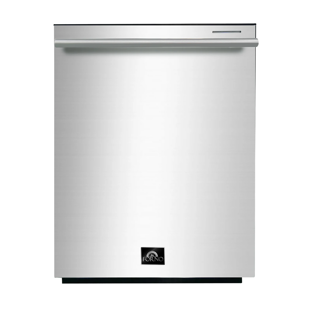 Forno 3-Piece Appliance Package - 48-Inch Dual Fuel Range, French Door Refrigerator, and Dishwasher in Stainless Steel - AP3-6156-48