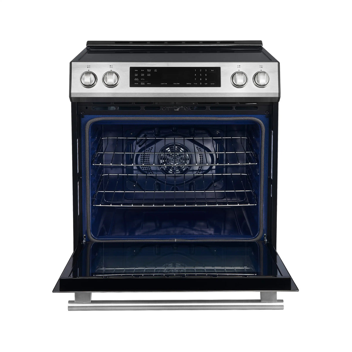 Forno 5-Piece Appliance Package - 30-Inch Induction Range, Under Cabinet Range Hood, French Door Refrigerator, Dishwasher, and 30-Inch Microwave Drawer in Stainless Steel - APR5-905-30-MWD30