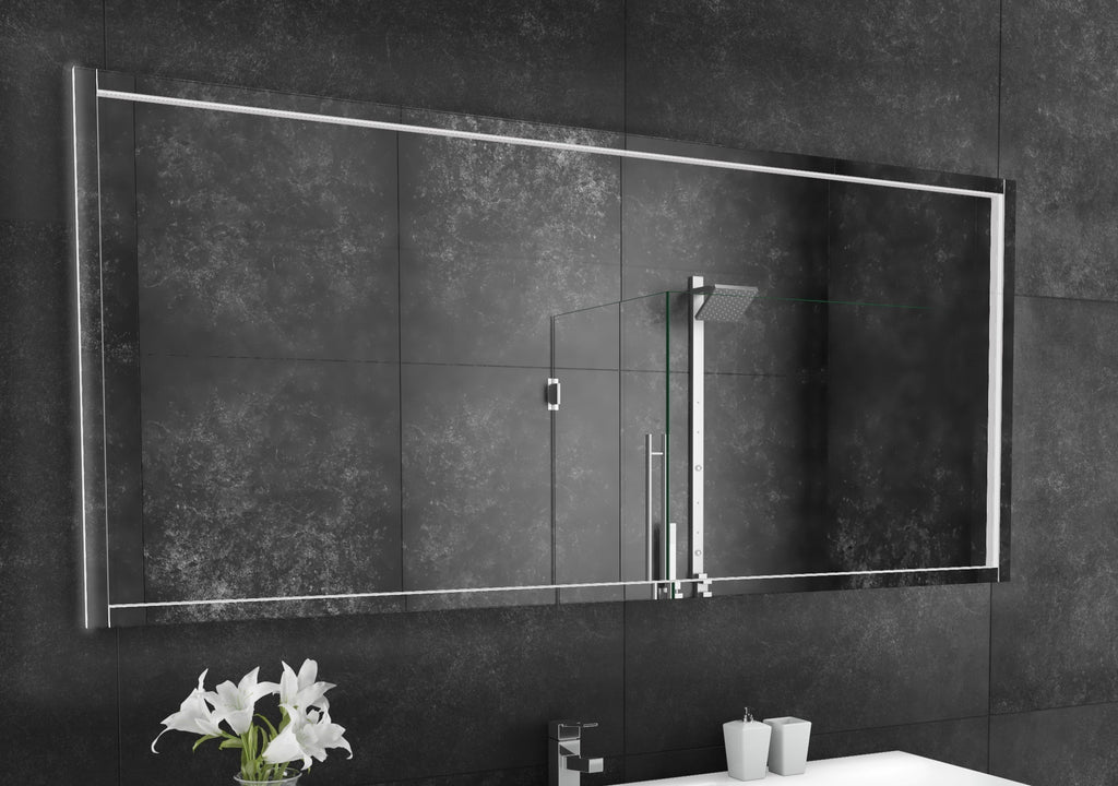 Paris Mirror 70" x 32" Rectangle Flore LED Lighted Mirror 6000K - FLORX70326000